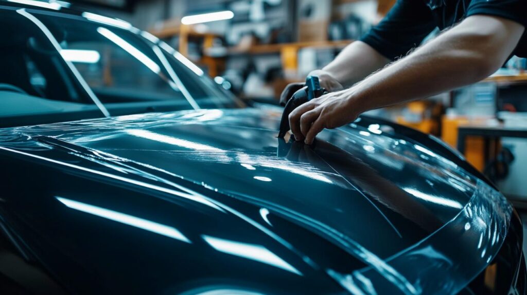 Pose de film électrostatique sur une vitre de voiture : techniques et astuces pour une protection solaire durable