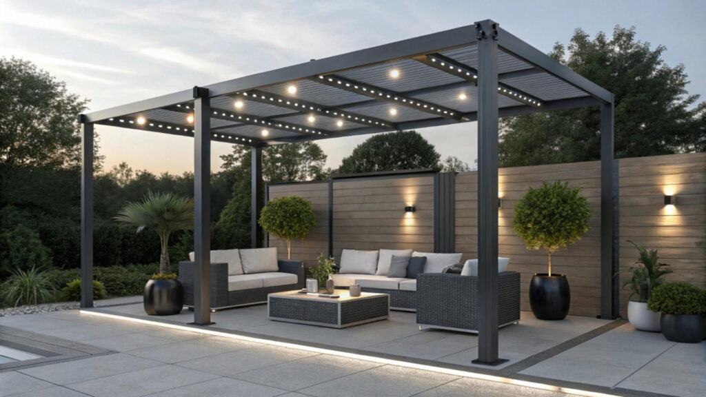 Pergola à Poitiers : conjuguer confort, ombrage et design extérieur